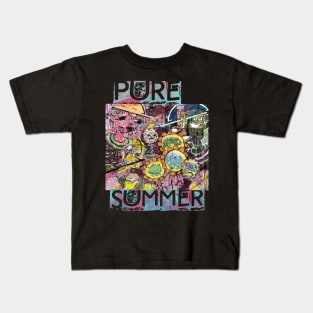 Pure Summer Text Variant Kids T-Shirt